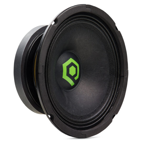 SoundQubed QP-MR6.5 - Šoninis vaizdas su magnetu ir logotipu