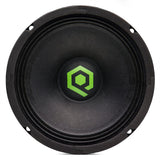SoundQubed QP-MR6.5 - Garsiakalbio priekis su žaliu logotipu