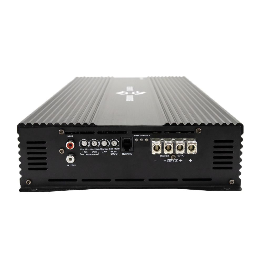 SoundQubed U1-13000 - Galinė panelė su jungtimis ir valdymo elementais