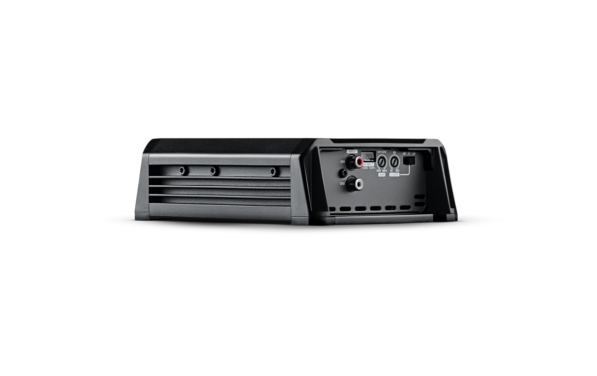 Soundigital 1200.2 EVOX 2 ohm - galinė panelė su jungtimis ir valdikliais