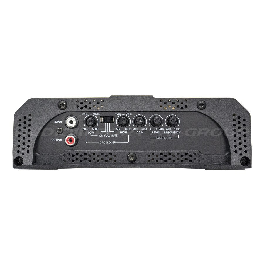 Soundigital SD1200.1D EVO2 2ohm ( SH. 299€ ) - galinė panelė su jungtimis ir valdymo elementais