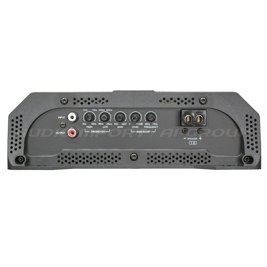 Soundigital SD5000.1D EVO2 1ohm ( SH 799€ ). - galinė panelė su jungtimis ir valdikliais