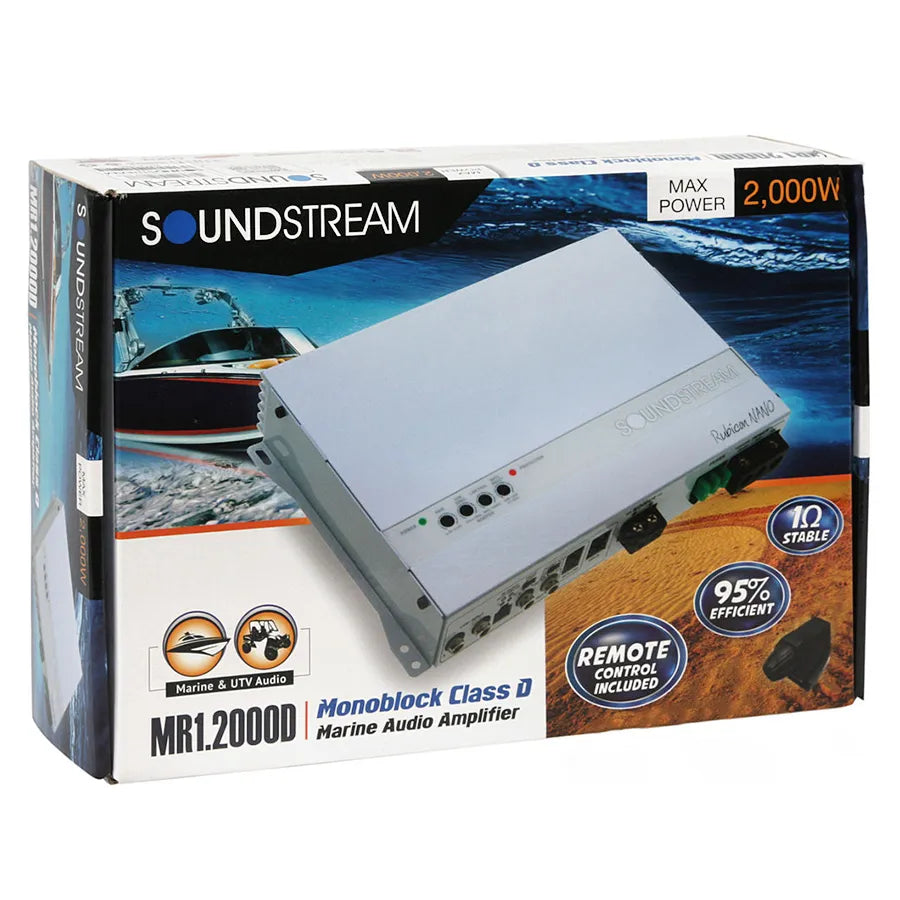 Soundstream MR1.2000D, Stiprintuvas
