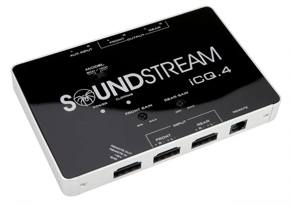 Soundstream iCQ.4, Hi-Level aktyvus adapteris su valdymo signalu stipr
