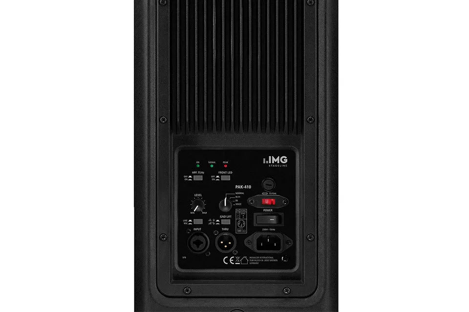 Stageline PAK-410, aktyvi kolonėlė su įmontuotu stiprintuvu