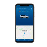 StarLine M13EU V2 ECO, 4G GPS sekimo įrenginys transporto priemonėms - programėlės ekranas su transporto priemonės lokacija