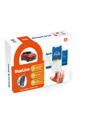 StarLine S9 v2 Lite GPS, automobilio apsaugos sistema
