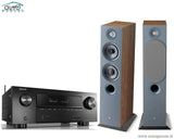 Stereo komplektas - AV resyveris Denon AVR-X2600H, su kolonėlėm Focal Chora 816