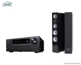 Stereo komplektas - AV resyveris Onkyo TX-NR686, su kolonėlėm Dynavoice Challenger M-65 EX (v.4)