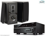 Stereo komplektas - AV resyveris Yamaha RX-V485, su kolonėlėm Dynavoice Definition DM-6