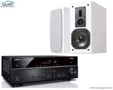 Stereo komplektas - AV resyveris Yamaha RX-V485, su kolonėlėm Dynavoice Definition DM-6