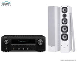 Stereo komplektas - stiprintuvas Denon DRA-800H, su kolonėlėm Dynavoice Challenger M-65