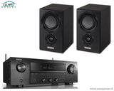 Stereo komplektas - stiprintuvas Denon DRA-800H, su kolonėlėm Mission LX-2