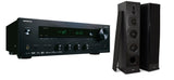 Stereo komplektas - stiprintuvas ONKYO TX-8270, su kolonėlėm Dynavoice Definition DF-8