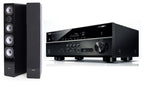 Stereo komplektas - stiprintuvas Yamaha RX-V481, su kolonėlėm Dynavoice Challenger M-65 (v.4)