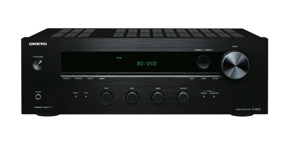 Stereo resyveris Onkyo TX-8020 2.1, 2x90W