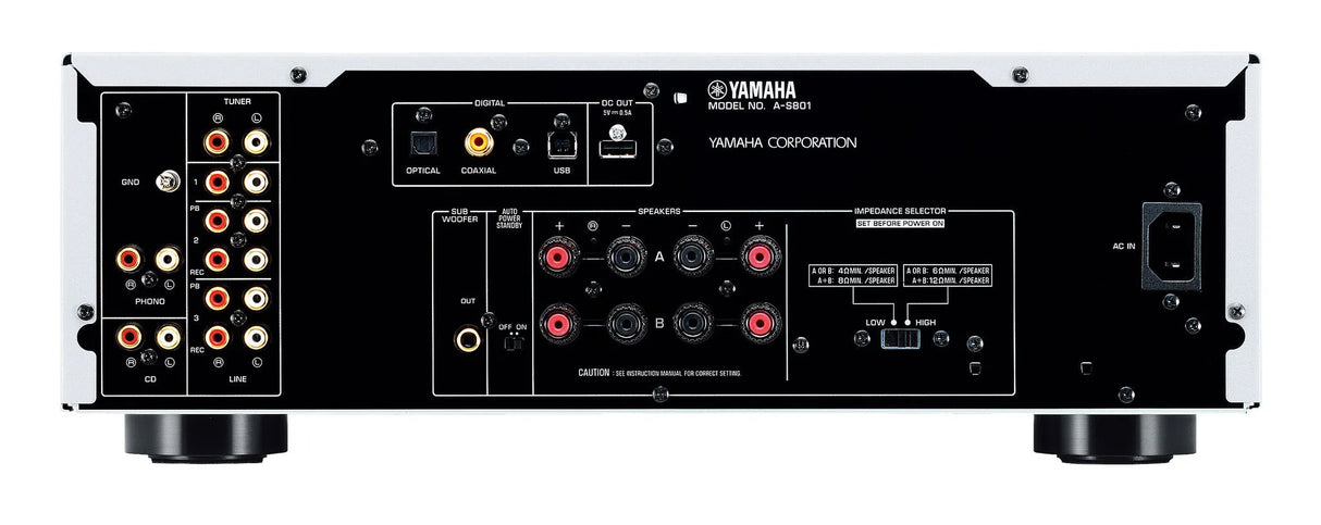 Stereo resyveris Yamaha A-S801, 2x100W