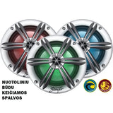 Stinger SEA65RGB-S, 6.5" Marine koaksialiniai garsiakalbiai 150W, su R