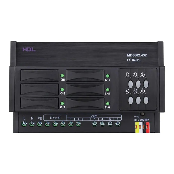 Šviesos reguliatorius HDL-MD0602.432, 6x2A