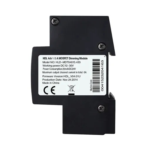 Šviesos reguliatorius HDL-MDT04015.433, 4x1.5A