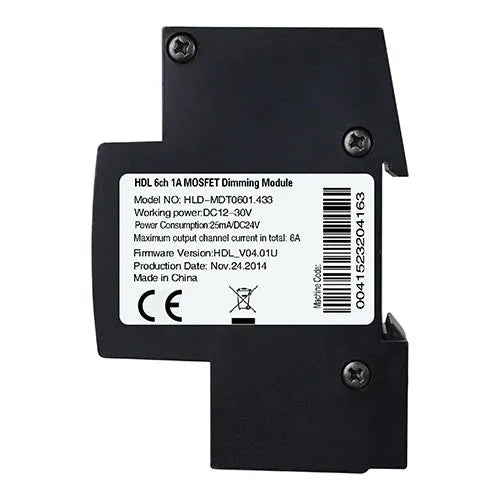 Šviesos reguliatorius HDL-MDT0601.433, 6x1A
