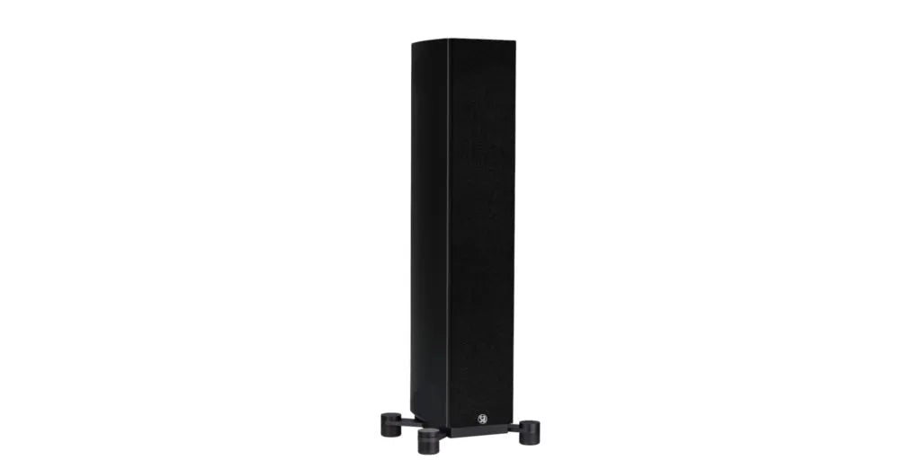 System Audio SA legend 40.2 silverback, grindinės garso kolonėlės - kolonėlės stovas su logotipu