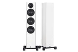 System Audio SA legend 40.2 silverback, grindinės garso kolonėlės - Šoninis vaizdas su keturiais garsiakalbiais