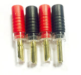 System One Banan tipo jungtys garso kolonėlių pajungimo kištukai 4vnt.