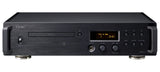 TEAC VRDS-701, CD grotuvas - priekinė panelė su jungtimis ir ekrano informacija