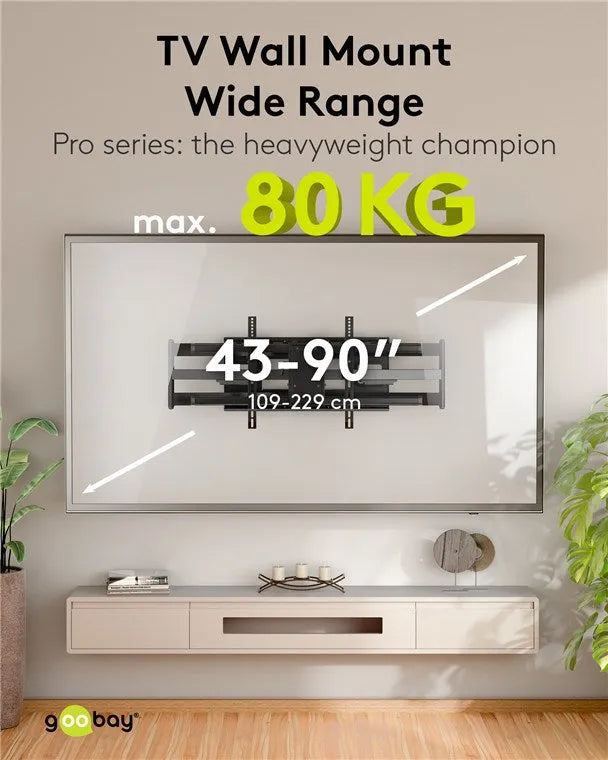 TV Wall Mount Pro 104cm , pasukamas TV laikiklis