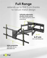 TV Wall Mount Pro 104cm , pasukamas TV laikiklis