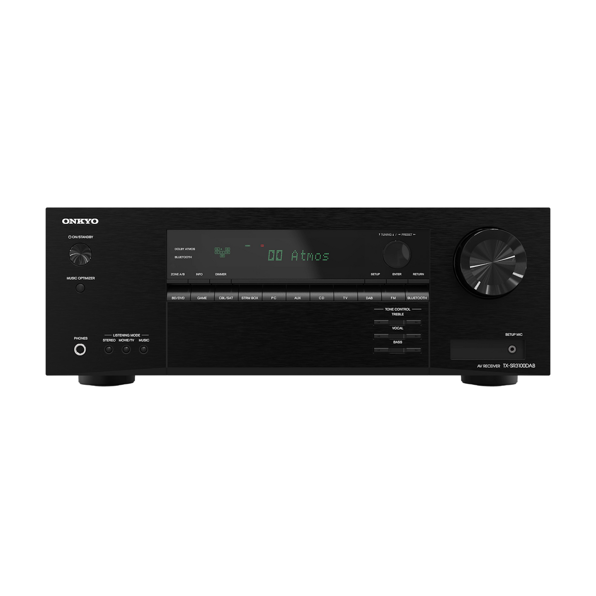 Onkyo TX-SR3100, 5.2 kanalo namų kino stiprintuvas su Dolby Atmos, DTS:X