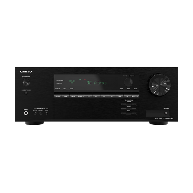 Onkyo TX-SR3100, 5.2 kanalo namų kino stiprintuvas su Dolby Atmos, DTS:X