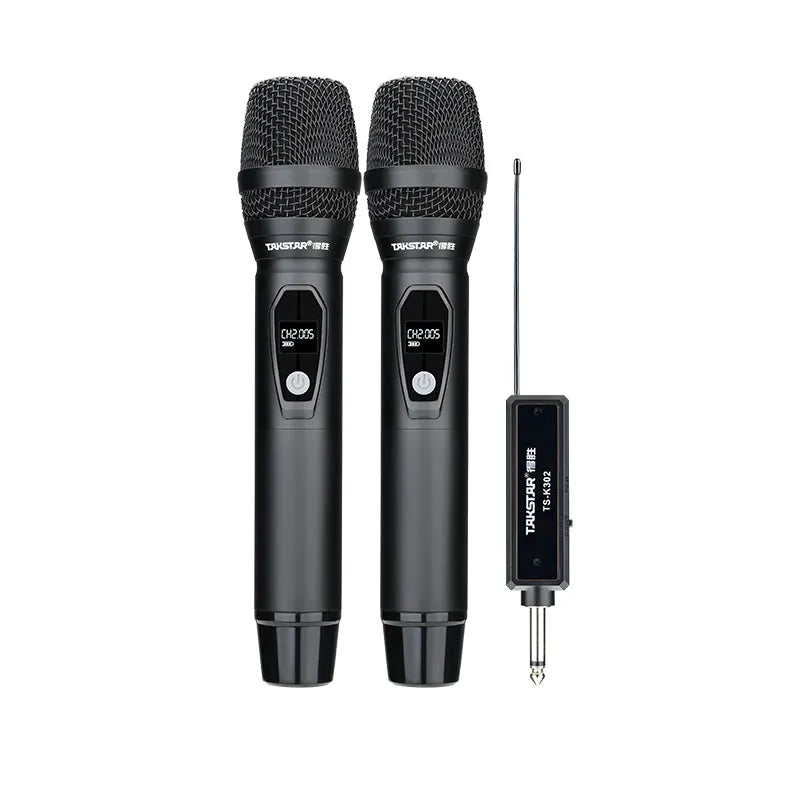 Takstar TS-K302, belaidžiai mikrofonai karaokei ir renginiams
