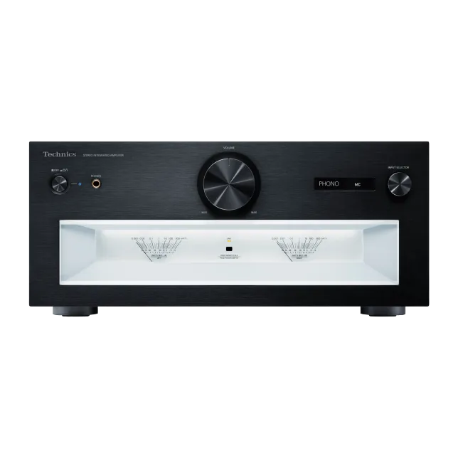 Technics SU-R1000, Integruotas stereo stiprintuvas - du matuokliai su rodyklėmis ir apšvietimu