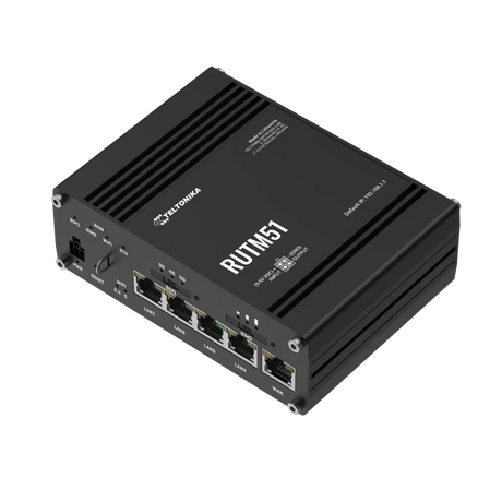 Teltonika RUTM51, pramoninis 5G maršrutizatorius