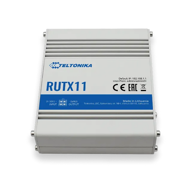 Teltonika RUTX11, maršrutizatorius