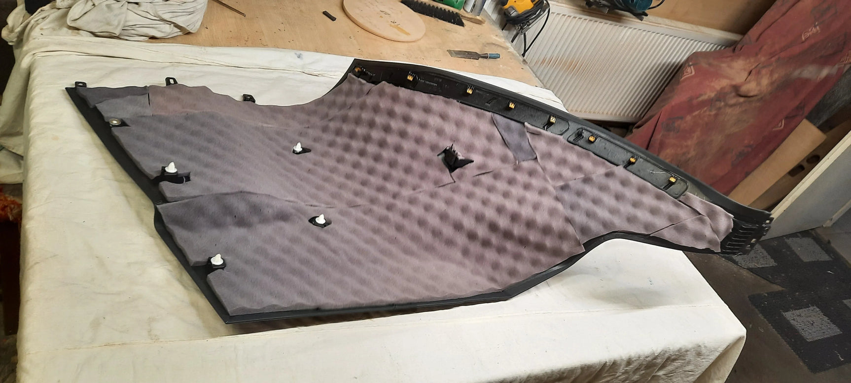 Tesla Model X Pilna garso izoliacija - Garso izoliacijos panelė su tvirtinimais