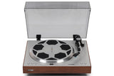 Thorens TD 404 DD, patefonas - atidarytas dangtis, valdymo mygtukai iš arti