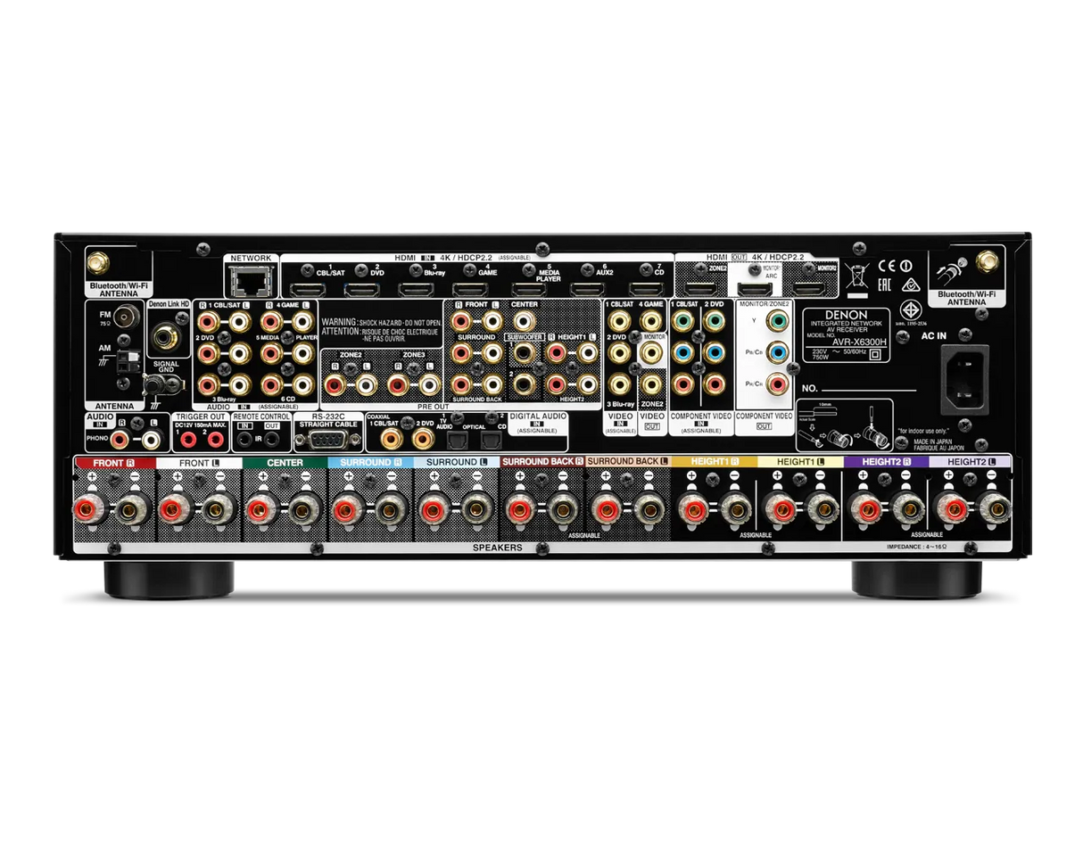 Tinklinis AV resyveris Denon AVR-X6300H 11.2, 11x205W