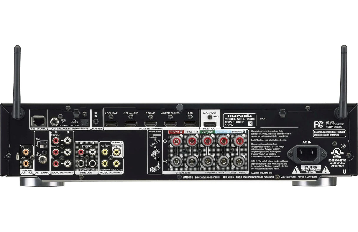 Tinklinis AV resyveris Marantz NR1506 5.2, 5x50W