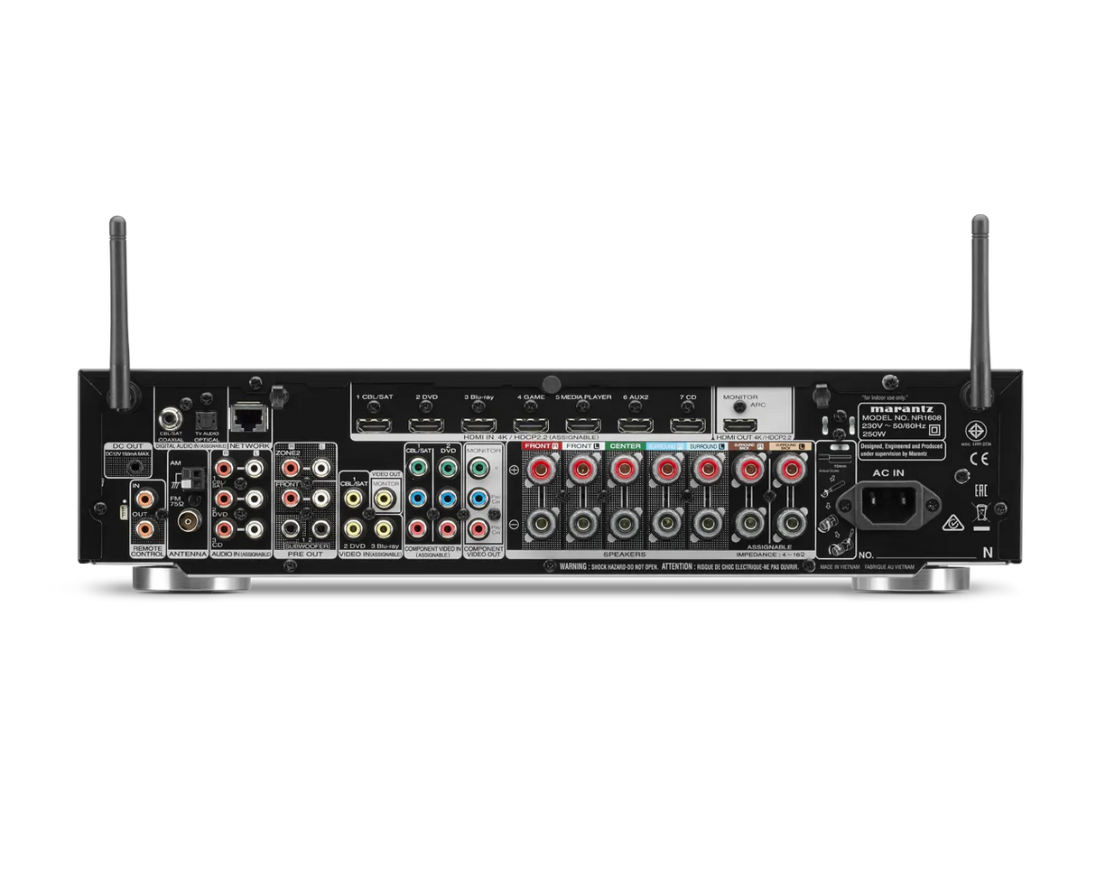 Tinklinis AV resyveris Marantz NR1608 7.2 su HEOS