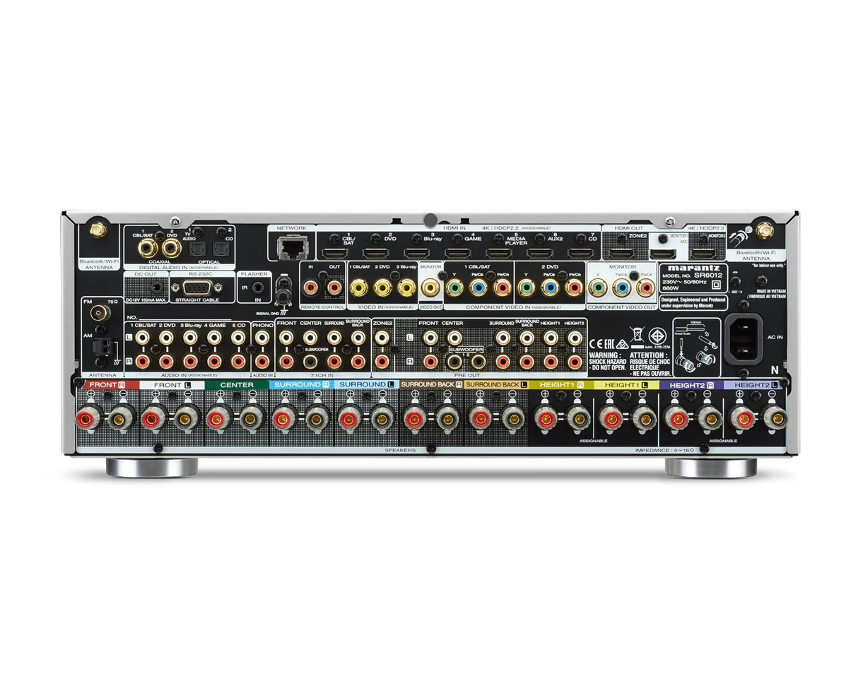 Tinklinis AV resyveris Marantz SR6012 9.2 su HEOS
