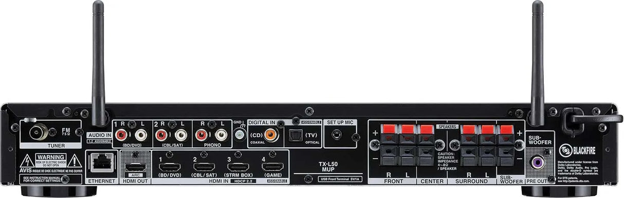 Tinklinis AV resyveris Onkyo TX-L50 5.1, 5x80W