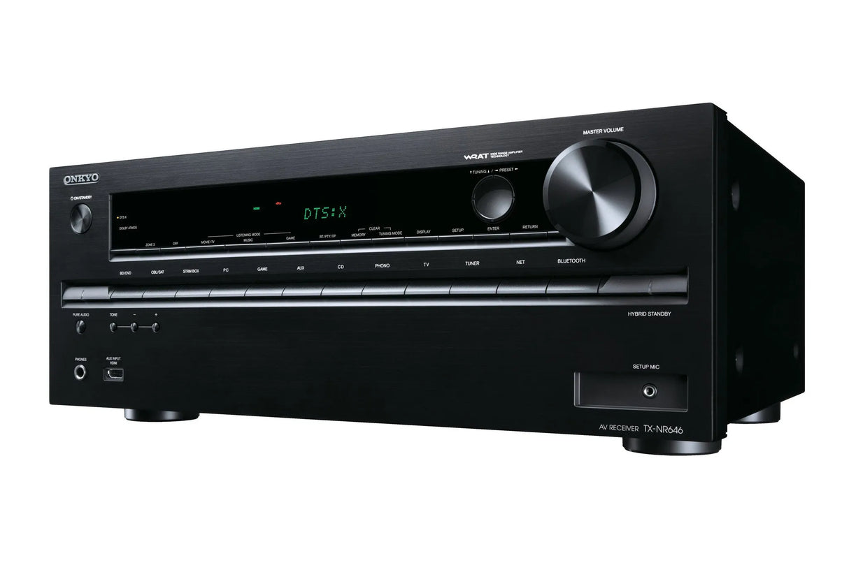 Tinklinis AV resyveris Onkyo TX-NR646 7.2, 630W