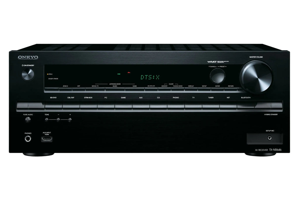 Tinklinis AV resyveris Onkyo TX-NR646 7.2, 630W