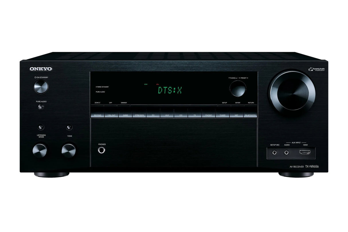 Tinklinis AV resyveris Onkyo TX-NR656 7.2, 7x160W ,2 zonos