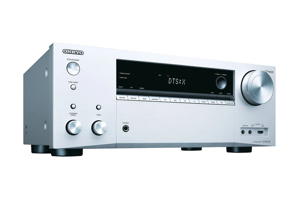Tinklinis AV resyveris Onkyo TX-NR676E 7.2 x 165W, 2 zonos, patogus valdymas