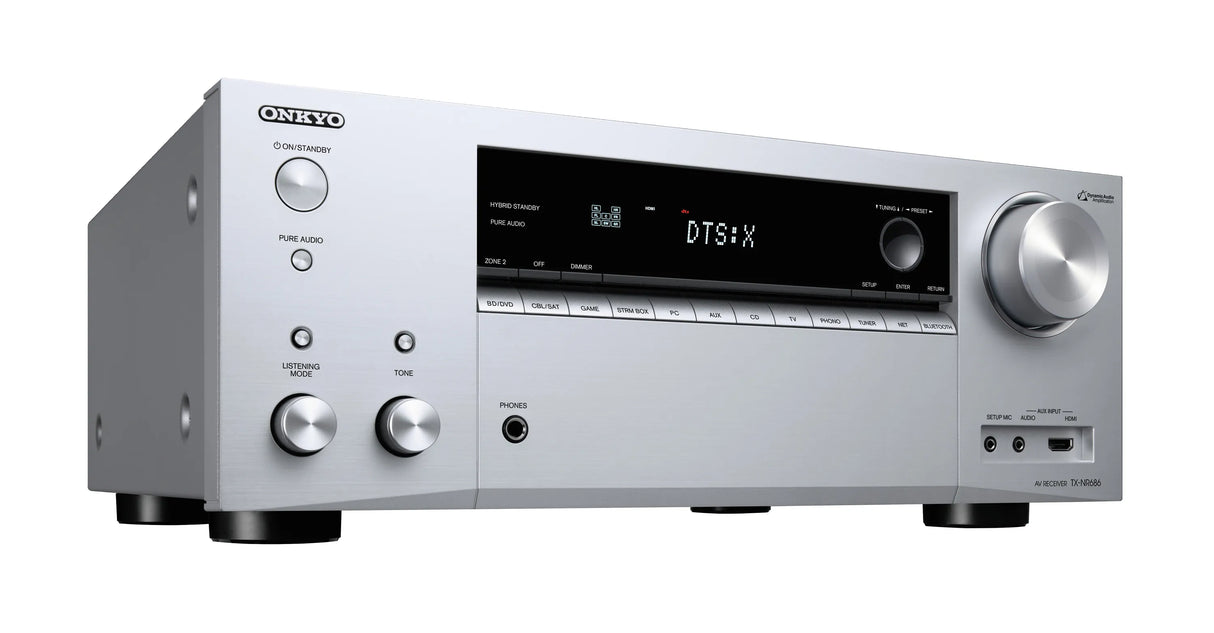 Tinklinis AV resyveris Onkyo TX-NR686 7.2, 7x165W, 2 zonų