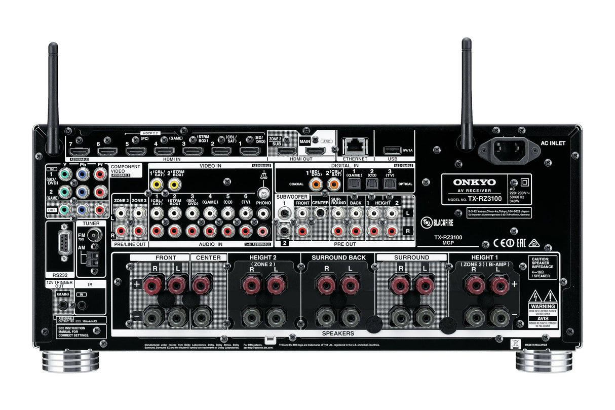 Tinklinis AV resyveris Onkyo TX-RZ3100 11.2